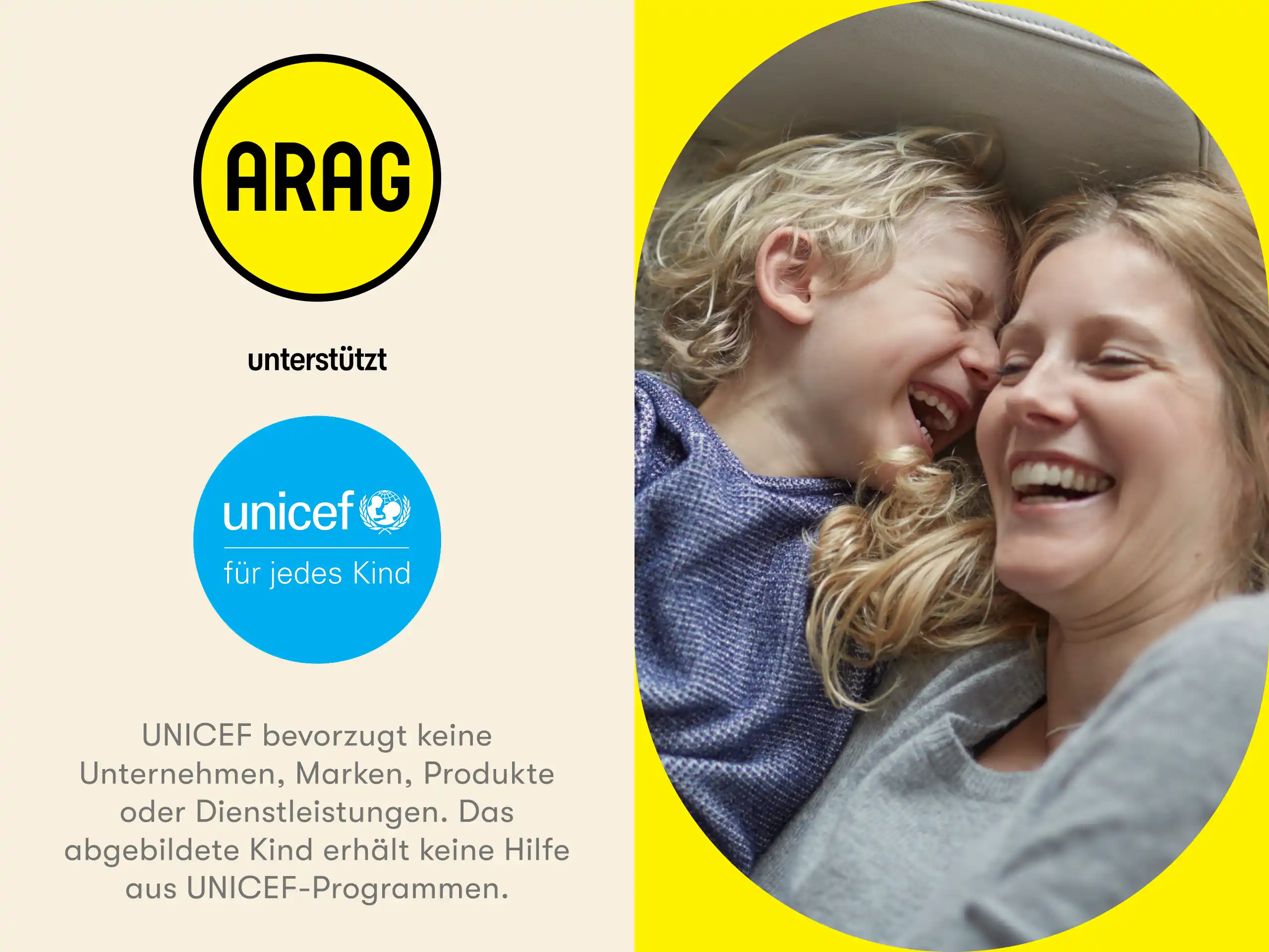 Kooperation ARAG und UNICEF