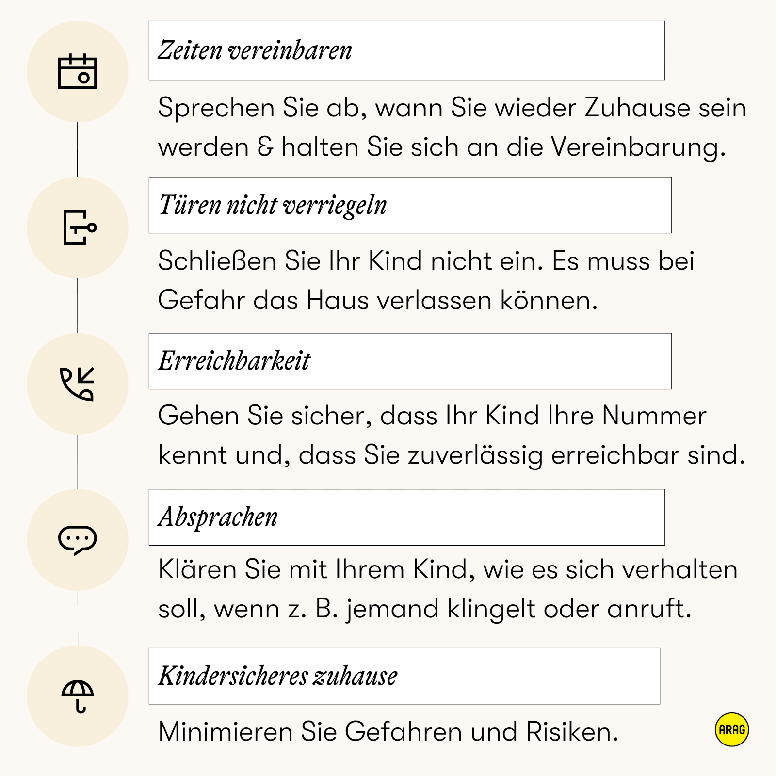 Tipps zur Vorbereitung, wenn Kinder alleine zu Hause bleiben