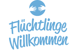 Logo Flüchtlinge Willkommen Logo Flüchtlinge Willkommen