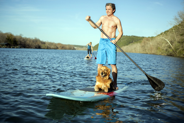 Stand up Paddling mit Hund Stand up Paddling mit Hund