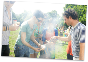 Grillen im Park Grillen im Park