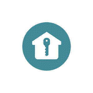 Haus Icon Blau Haus Icon Blau