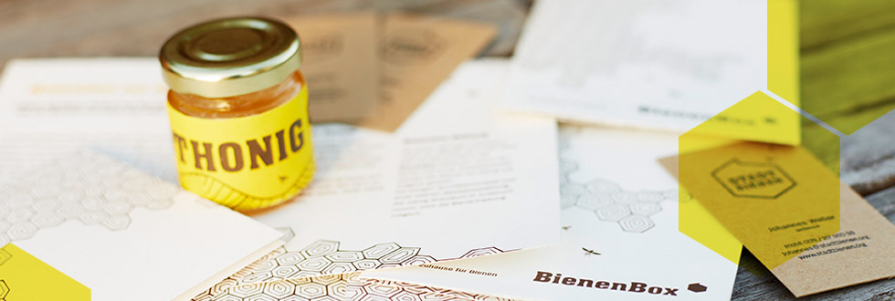 Honigernte der Bienenbox Honigernte der Bienenbox