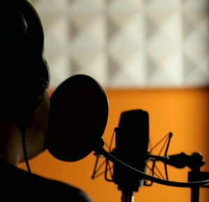MC Rene im Studio MC Rene