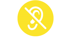 Icon Hörgeschädigt Icon Hörgeschädigt