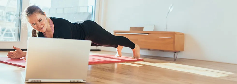 Online-Workouts anbieten Online-Workouts anbieten