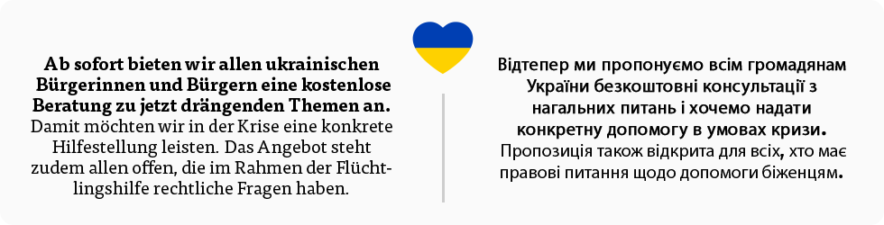 Ukraine Hilfe Desktop