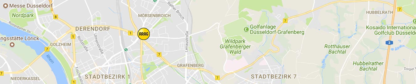 Ihre ARAG Geschäftsstelle vor Ort