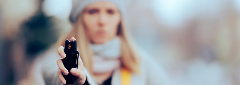 Pfefferspray: Legaler Selbstschutz? Pfefferspray