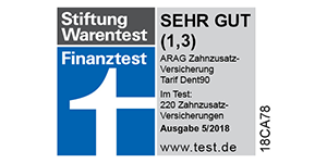 Stiftung Warentest Tarif Dent90 "sehr gut" Stiftung Warentest Tarif Dent90 "sehr gut"